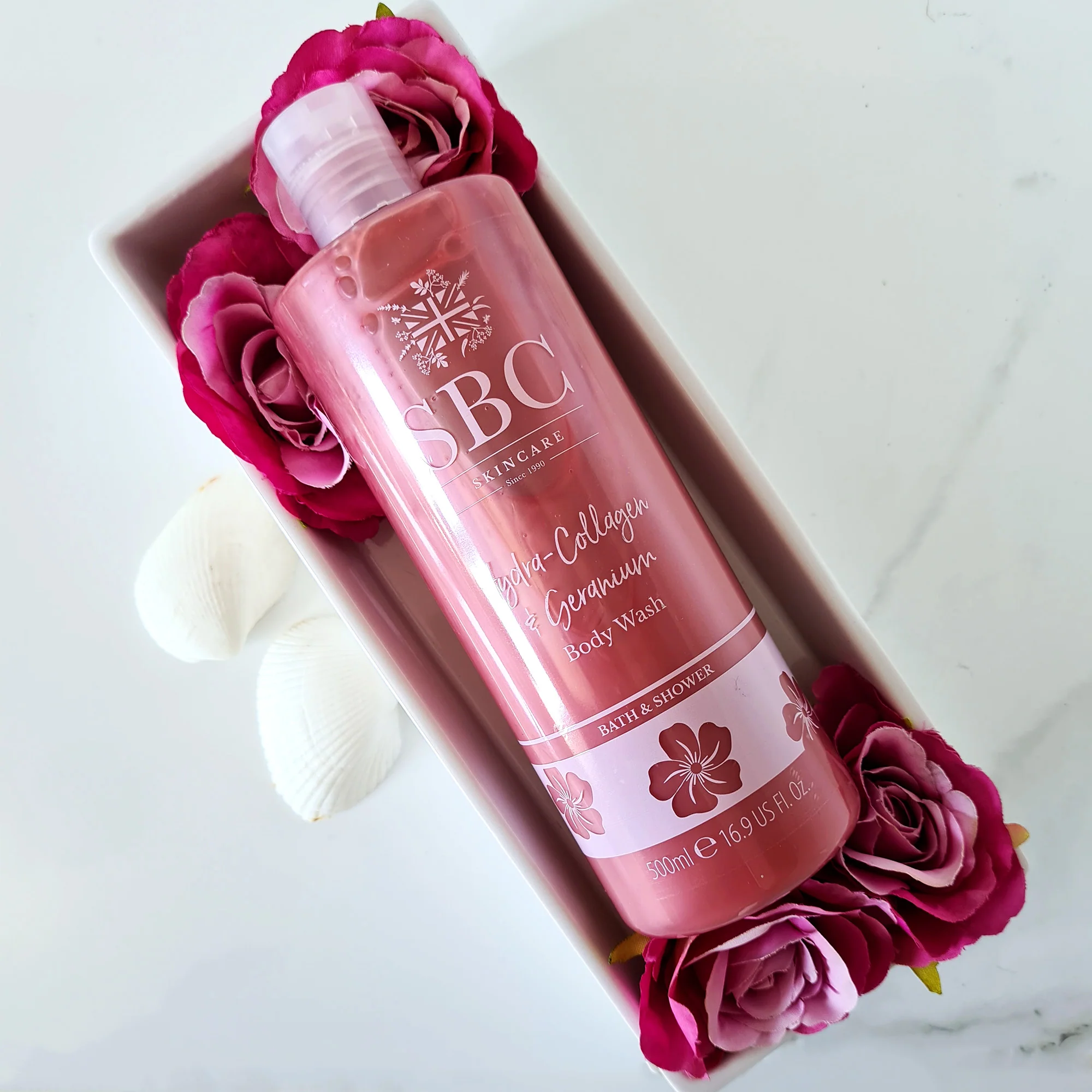 Hydra-Collagen & Geranium Body Wash - Image 2