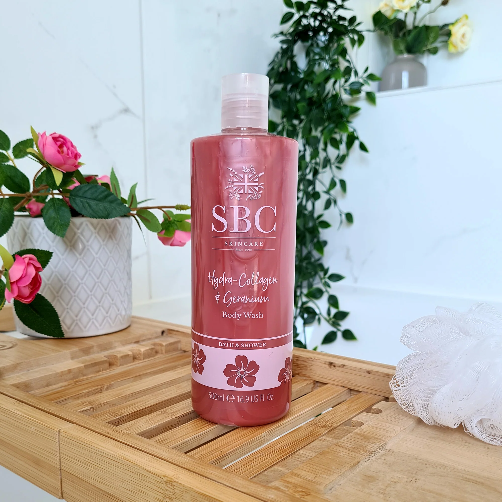 Hydra-Collagen & Geranium Body Wash - Image 3