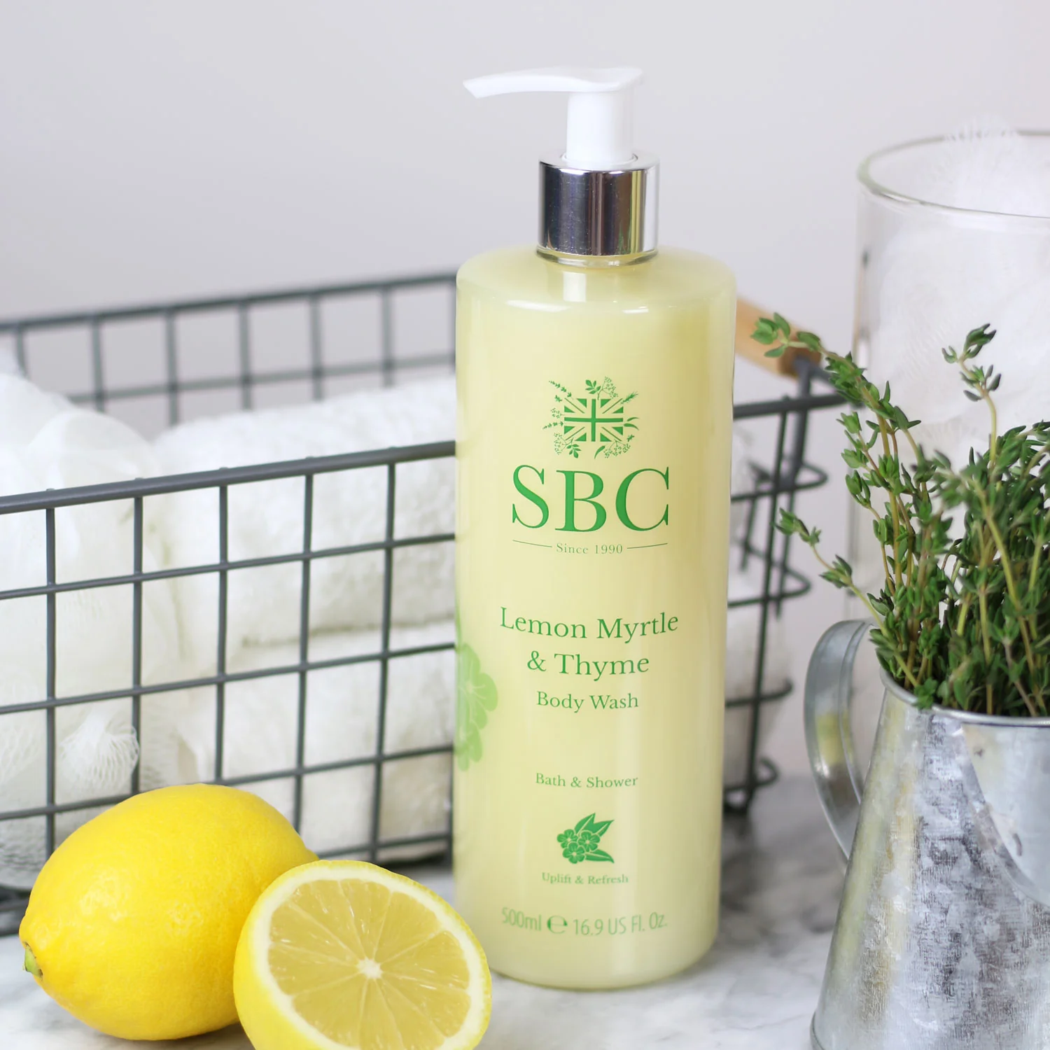 Lemon Myrtle & Thyme Body Wash - Image 2