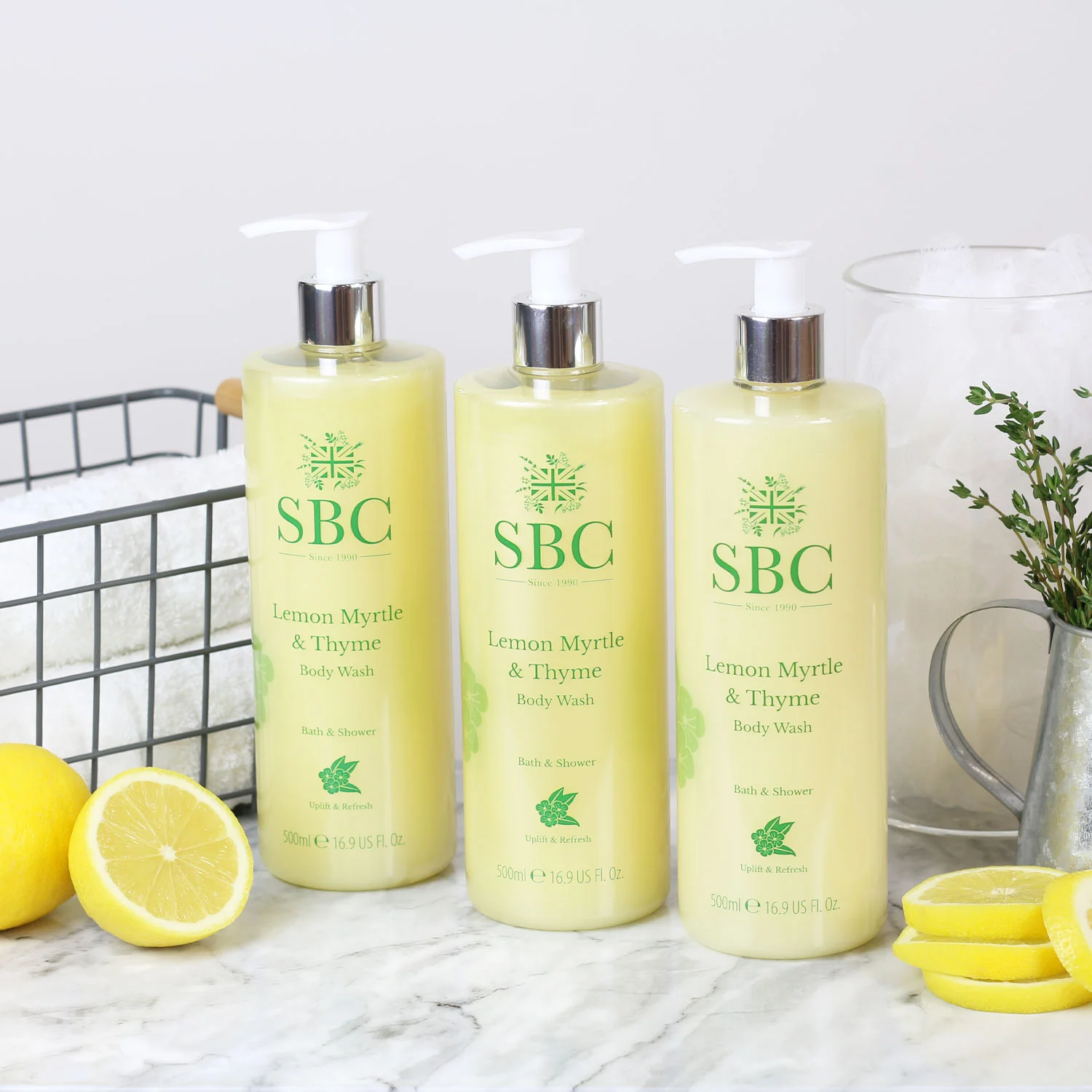 Lemon Myrtle & Thyme Body Wash - Image 3