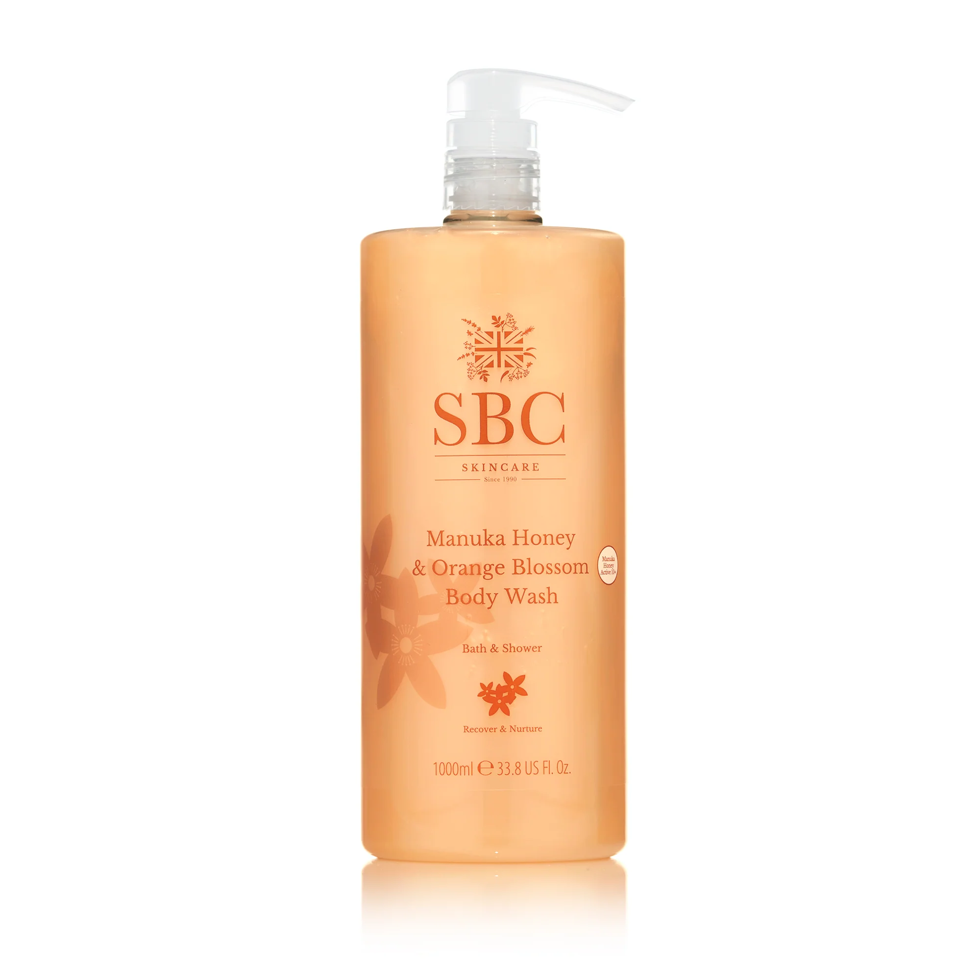 Manuka Honey & Orange Blossom Body Wash - Image 4