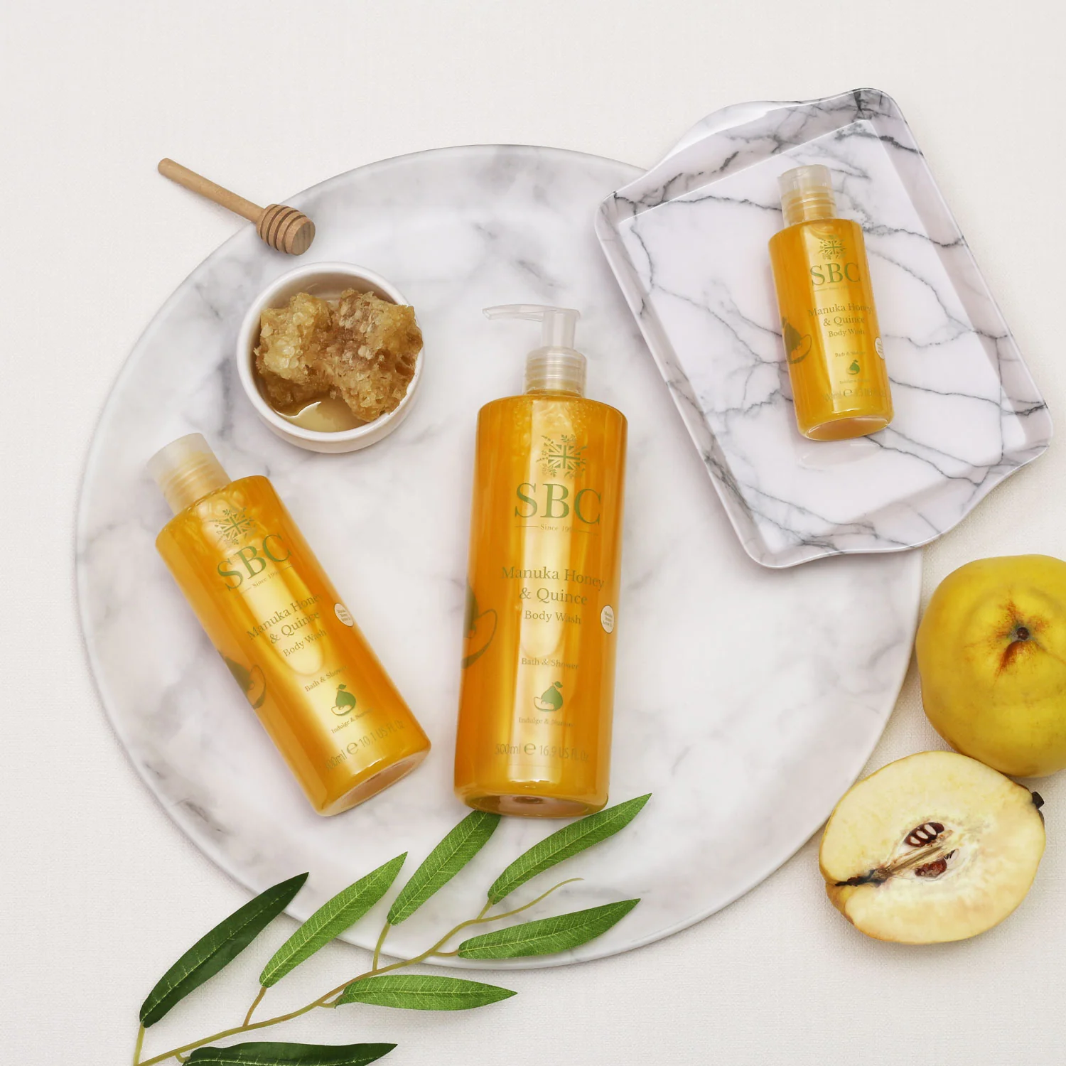 Manuka Honey & Quince Body Wash - Image 2