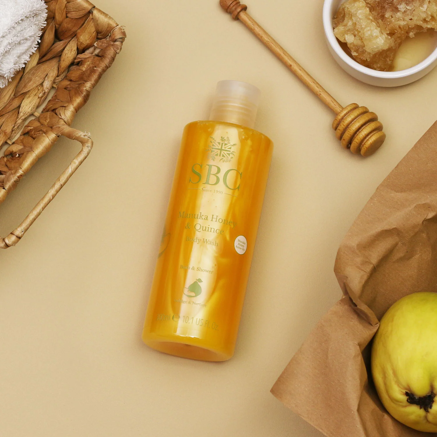 Manuka Honey & Quince Body Wash - Image 3