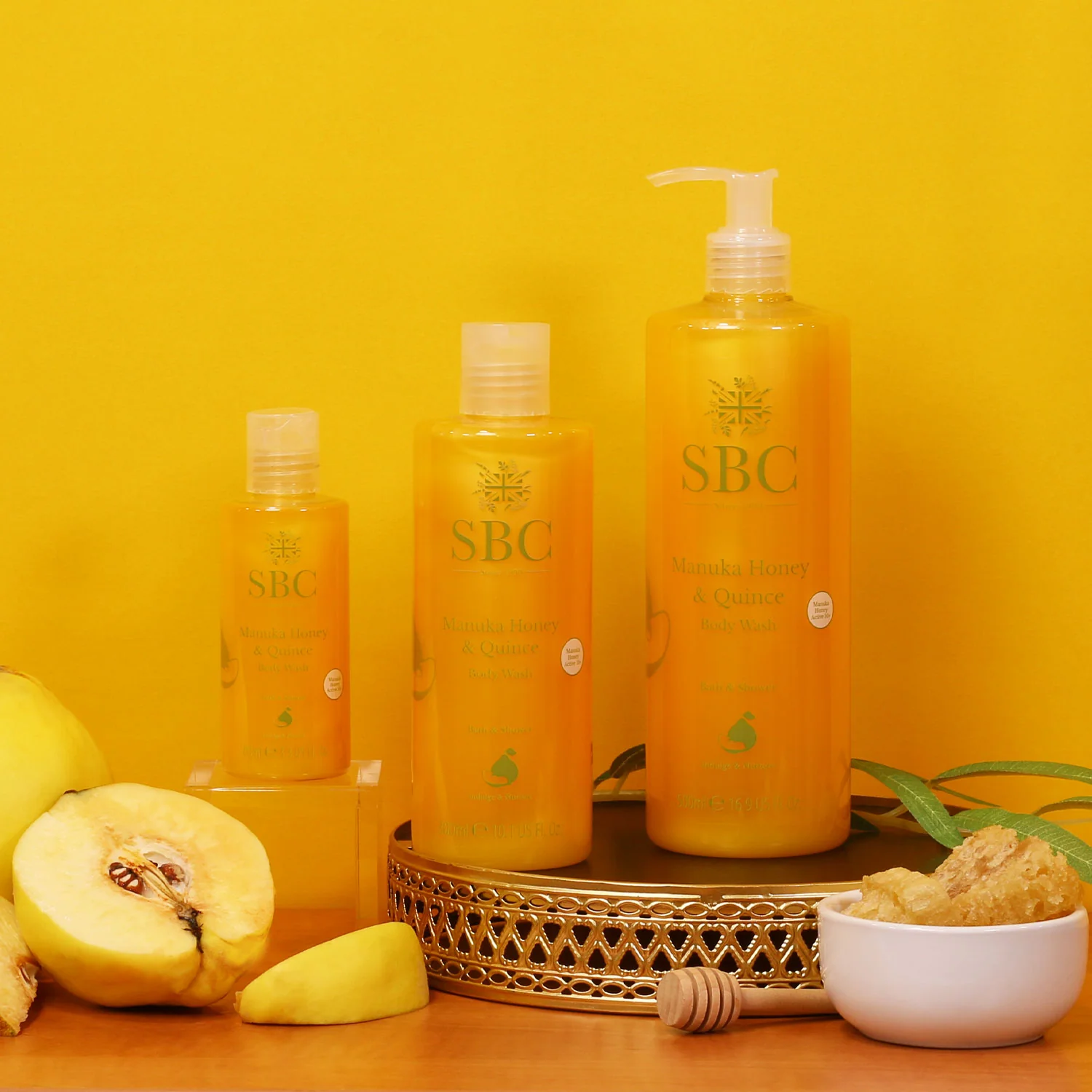 Manuka Honey & Quince Body Wash - Image 4