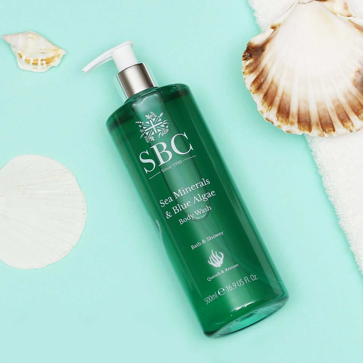 Sea Minerals & Blue Algae Body Wash - Image 4