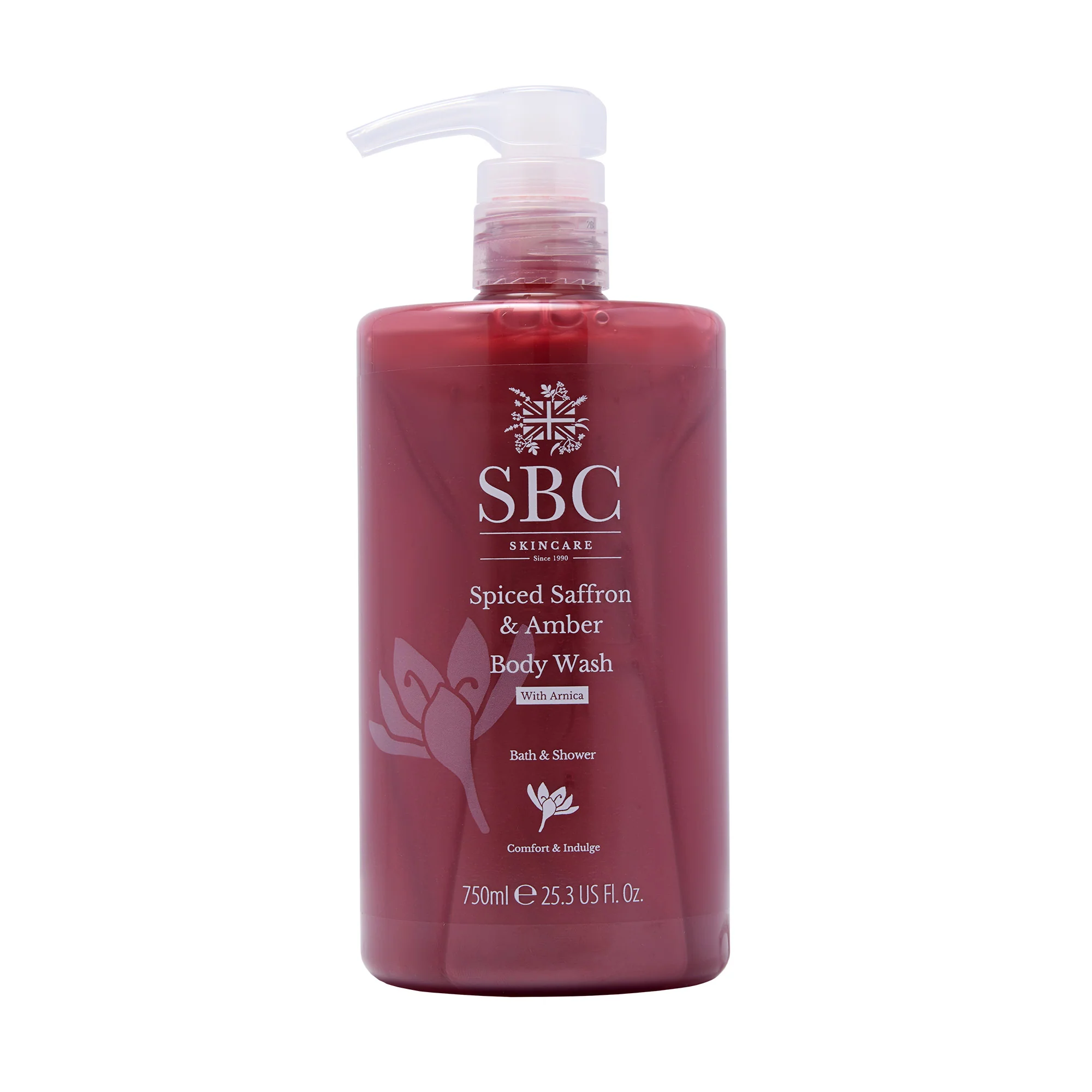 Spiced Saffron & Amber Body Wash with Arnica - Image 3