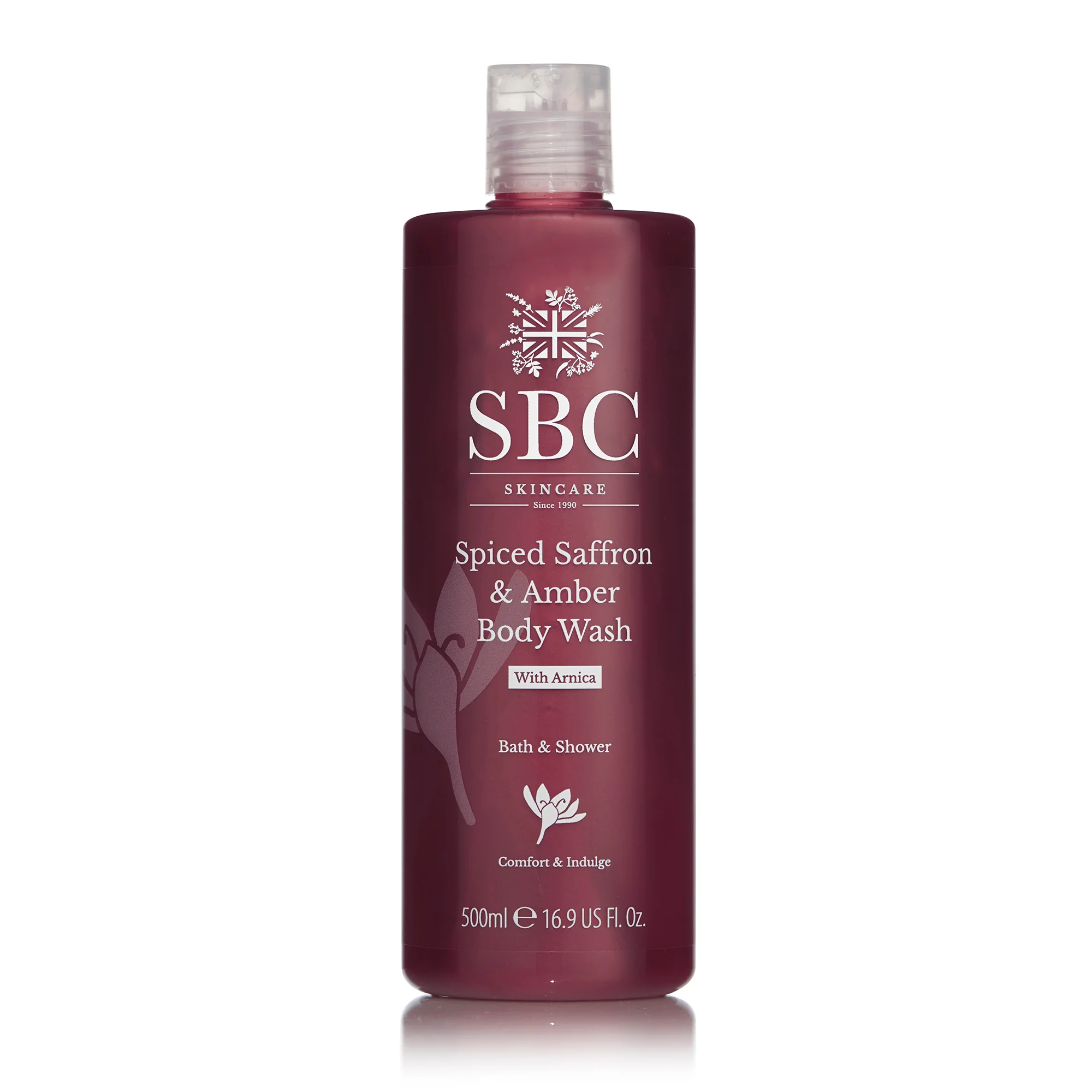 Spiced Saffron & Amber Body Wash with Arnica - Image 4