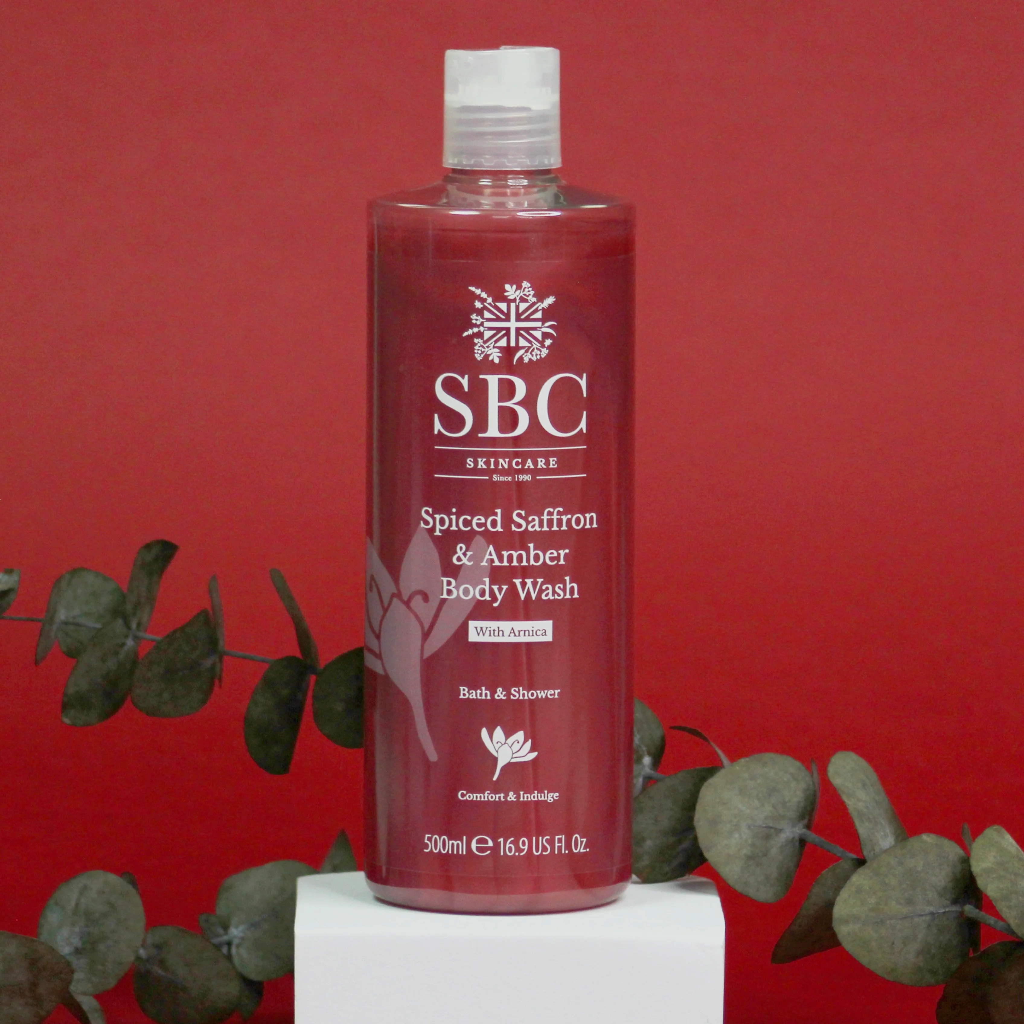 Spiced Saffron & Amber Body Wash with Arnica - Image 5