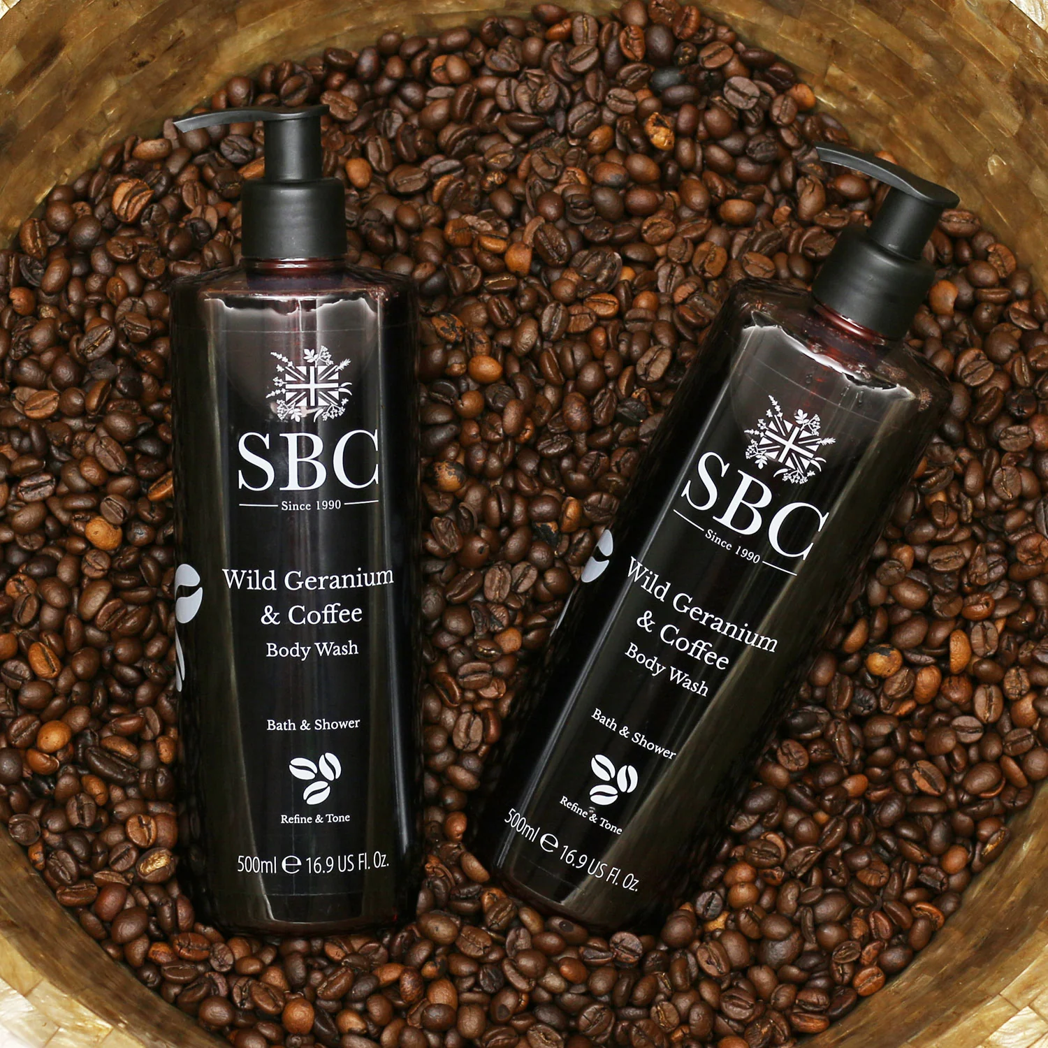 Coffee & Wild Geranium Body Wash - Image 2